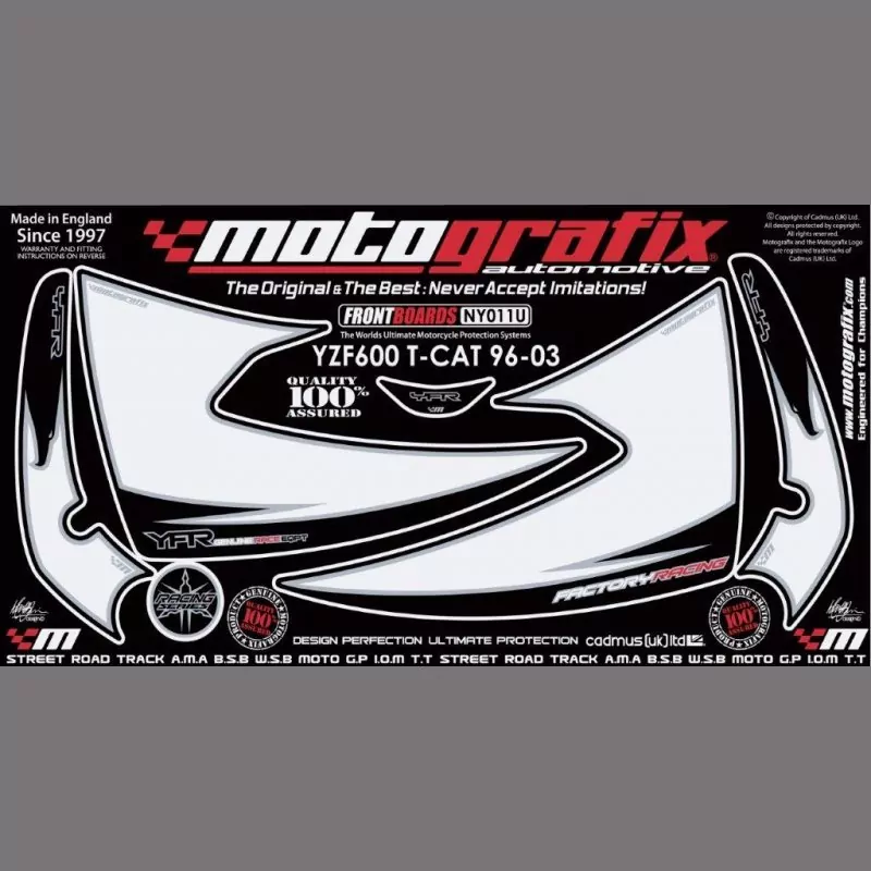 Motografix Steinschlagschutz Set Yamaha YZF 600 Thundercat NY011U