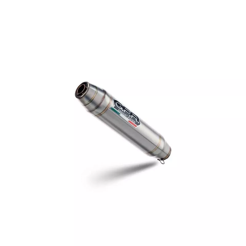 GPR Auspuff System  Tuning Deeptone Inox L.370 X D.80mm  Universal Racing Auspuff mitout Verbindungsrohr Deeptone Inox Deeptone Inox
