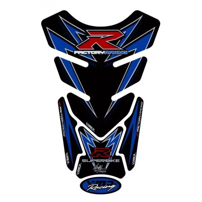 Motografix Suzuki GSX-R 600 750 1000 3D Gel Tank Pad Protector TS016KB
