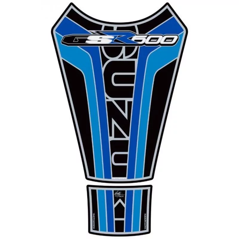 Motografix Suzuki GSR 600 3D Gel Tank Pad Protector TS032KB