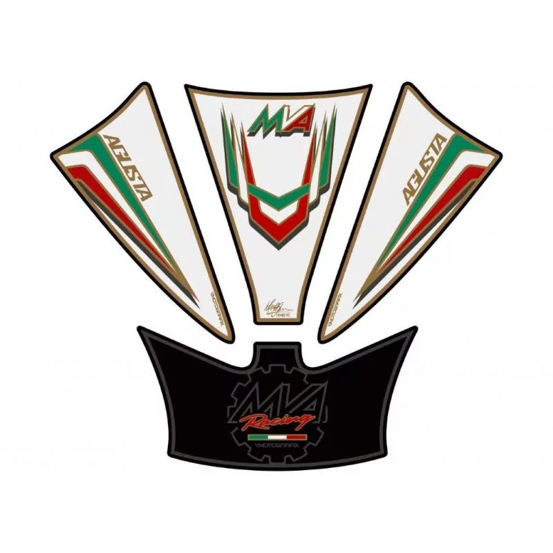 Motografix MV Agusta F3 675 / 800 3D Gel Tank Pad Protector TM003WA