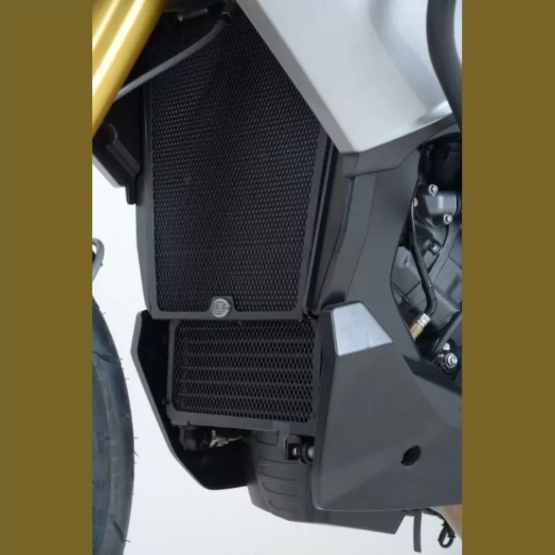 R&G Kühlergitter Wasser & Öl Aprilia Caponord 1200 2013-