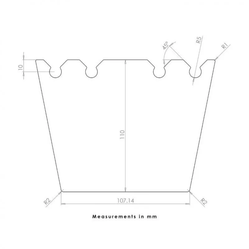 Pyramid Federbein Schutz Platte Schwarz Matt Yamaha Tracer 900 / GT 2018-2020 (mit Packtaschen)