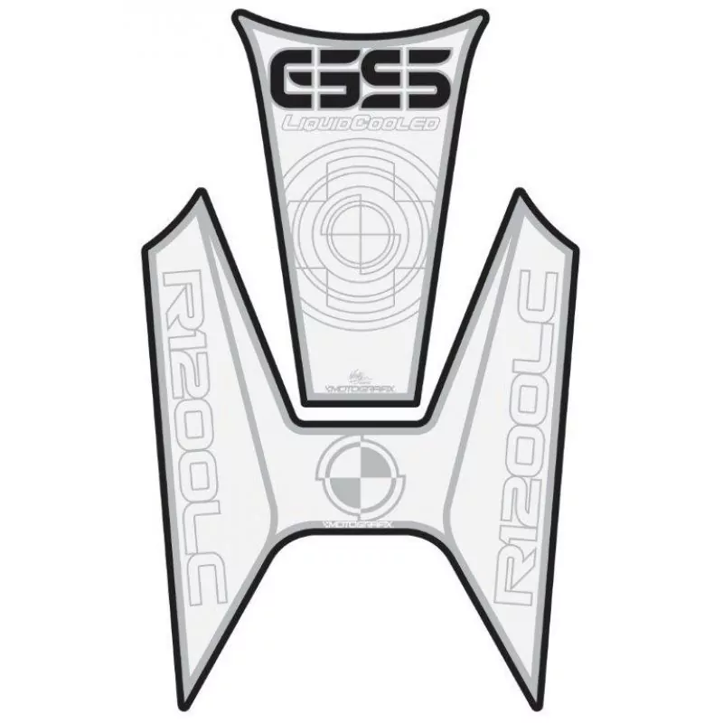 BMW R 1200 GS LC Motografix 3D Gel Tank Pad Protector TB017W