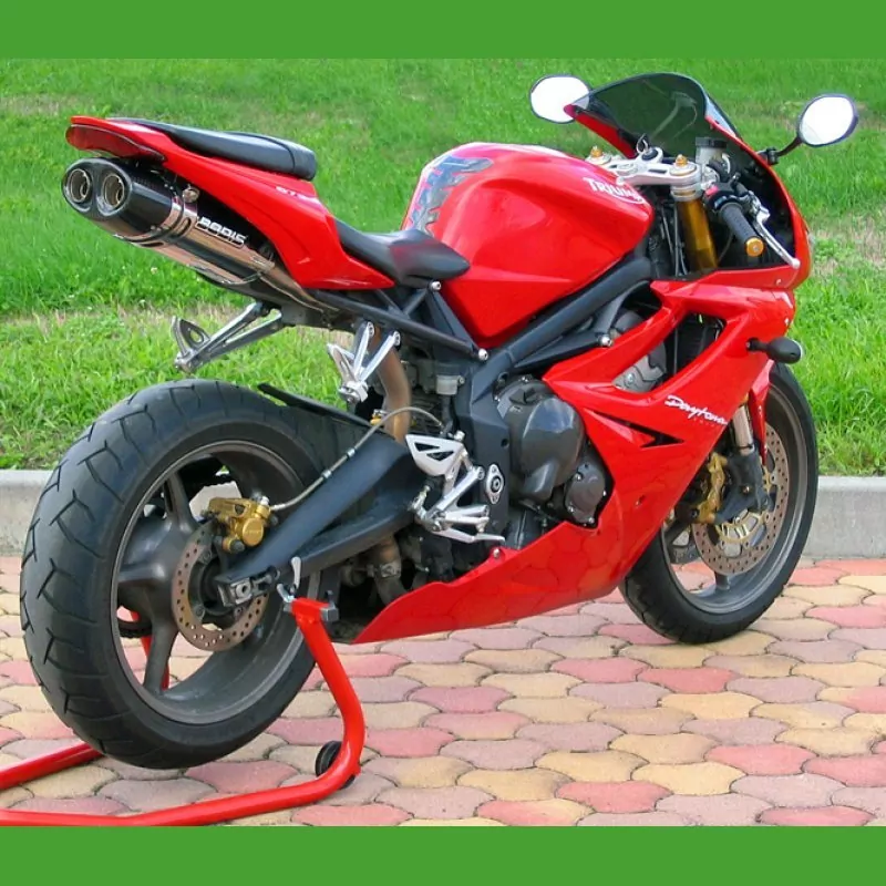 Bodis Q1 Endschalldämpfer Triumph Daytona 675 2006-2012