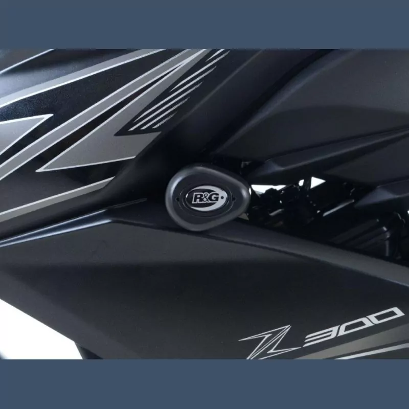 R&G Racing Sturzpads "No Cut" Kawasaki Z 250 2013-2018 / Z 300 2015-