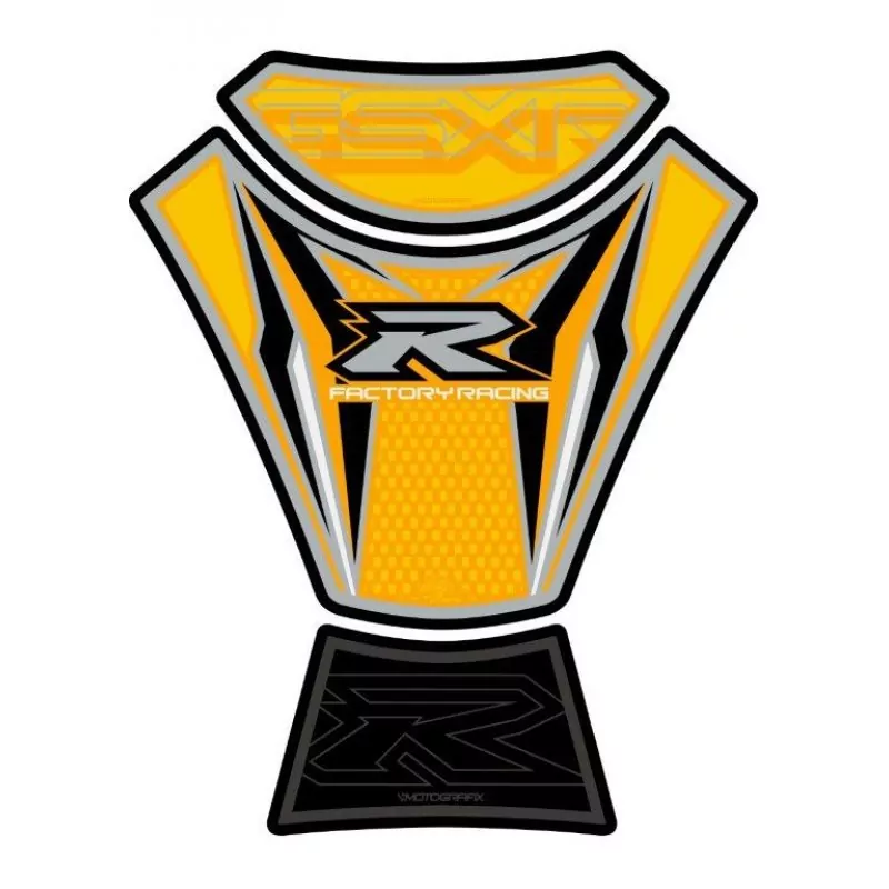 Motografix Suzuki GSX-R 600 / 750 3D Gel Tank Pad Protector TS024Y