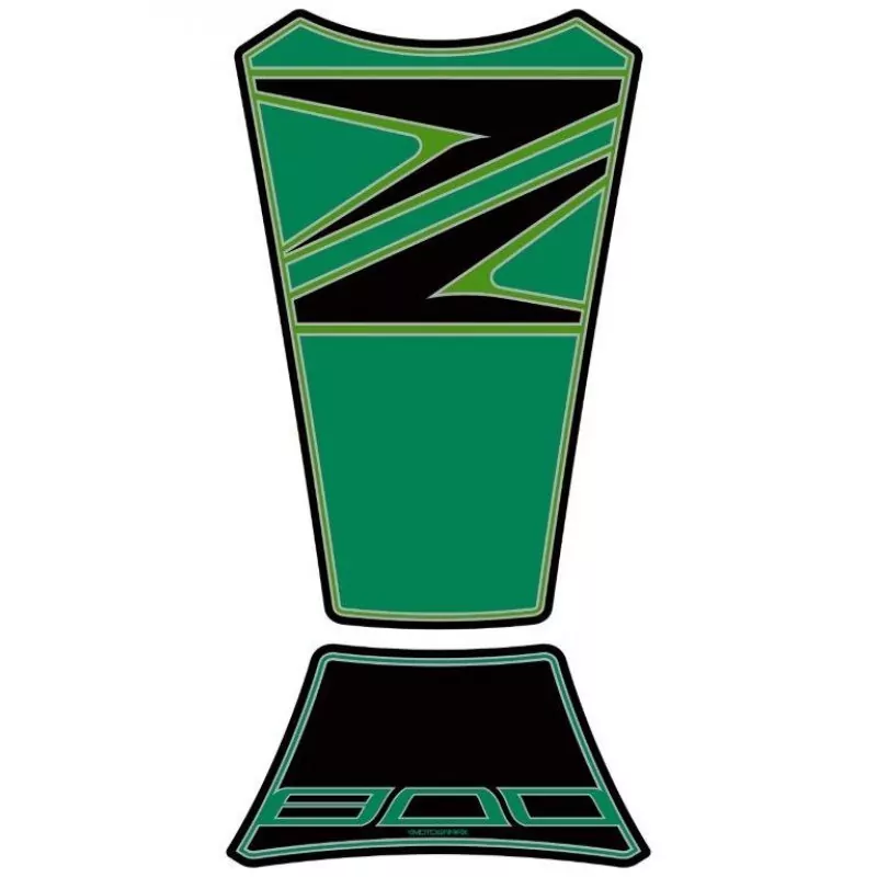 Motografix Kawasaki Z 800 3D Gel Tank Pad Protector TK019G