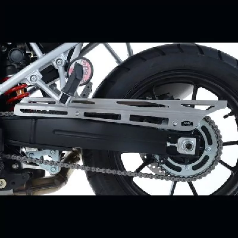 R&G Racing Kettenschutz Silber Suzuki DL-1000 V-Strom 2014- / 1050 2020-