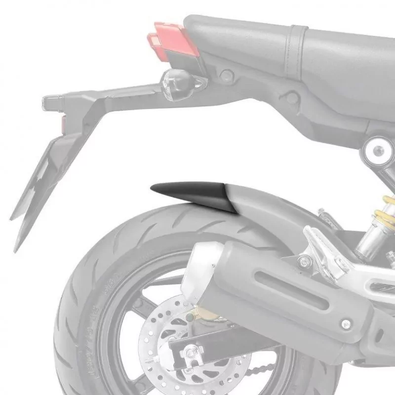 Pyramid Hinterradabdeckung Verlängerung Schwarz Matt Honda MSX 125 2021-