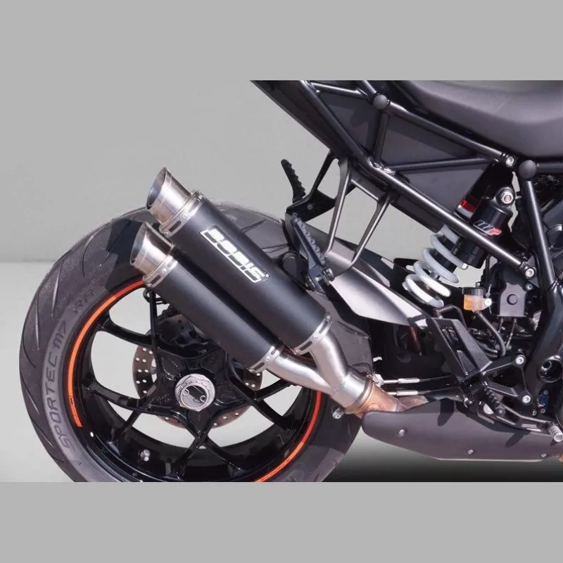Bodis GPX 2 schwarz Endschalldämpfer KTM Super Duke 1290 R 2017-2019