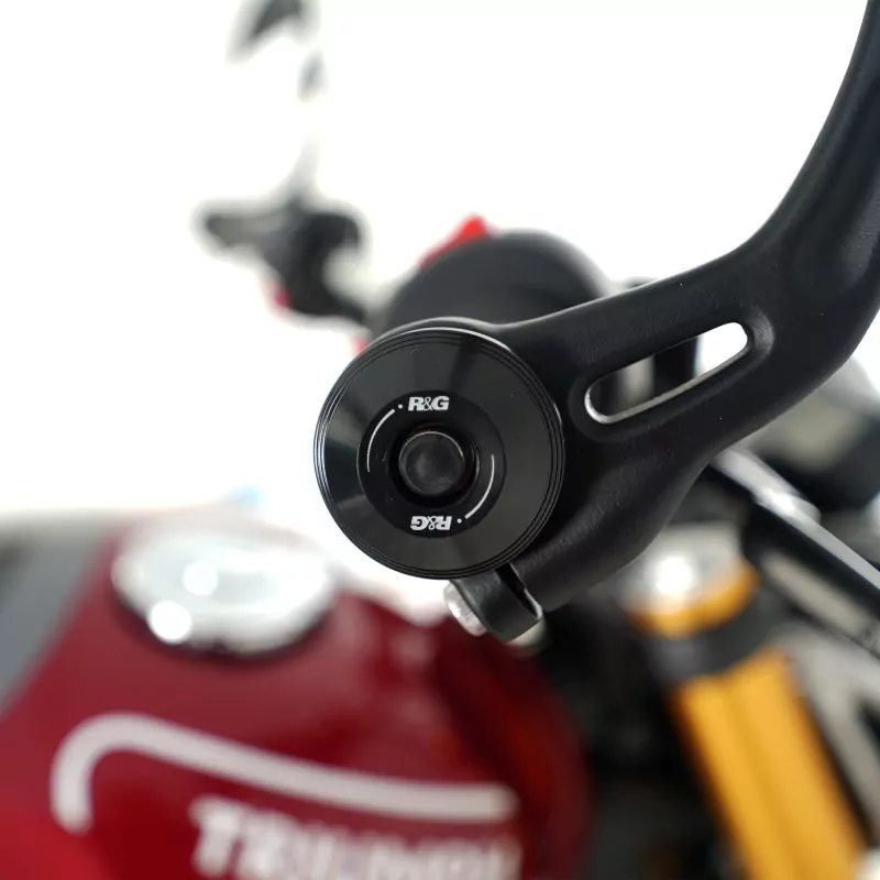 R&G Lenker Protektoren Triumph Speed 400 2024- mit und ohne Lenkerendenspiegeln