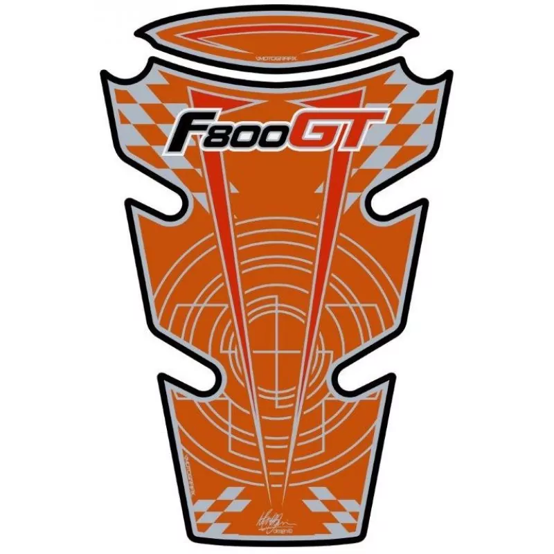 BMW F 800 GT 2013- Motografix 3D Gel Tank Pad Protector TB018O