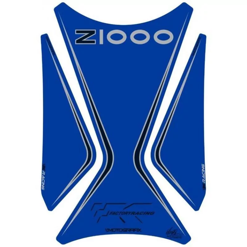 Motografix Kawasaki Z 1000 2003-2009 3D Gel Tank Pad Protector TK022B