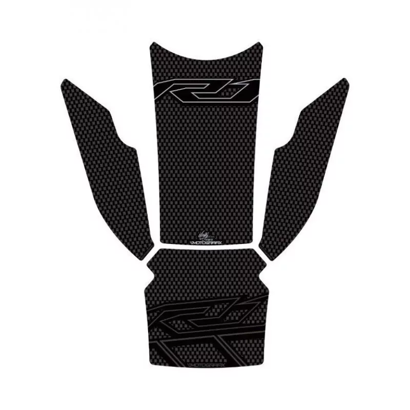 Motografix Yamaha YZF R1 2015- 3D Gel Tank Pad Protector TY026CK