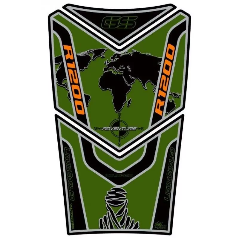 BMW R 1200 GS LC Motografix 3D Gel Tank Pad Protector TB021PD