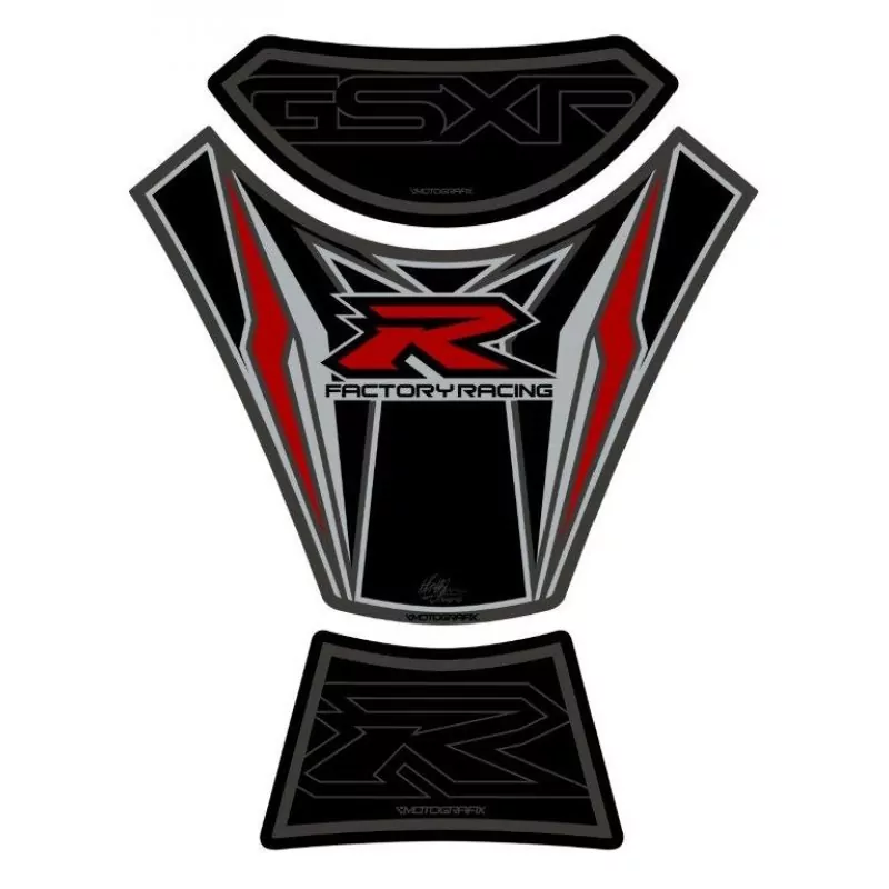 Motografix Suzuki GSX-R 600 / 750 3D Gel Tank Pad Protector TS024KR