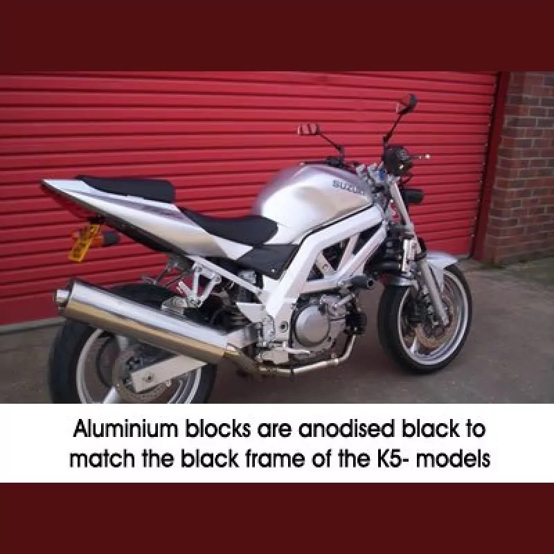 R&G Racing Sturzpads "No Cut" Suzuki SV 650 2005-2010 unverkleidet