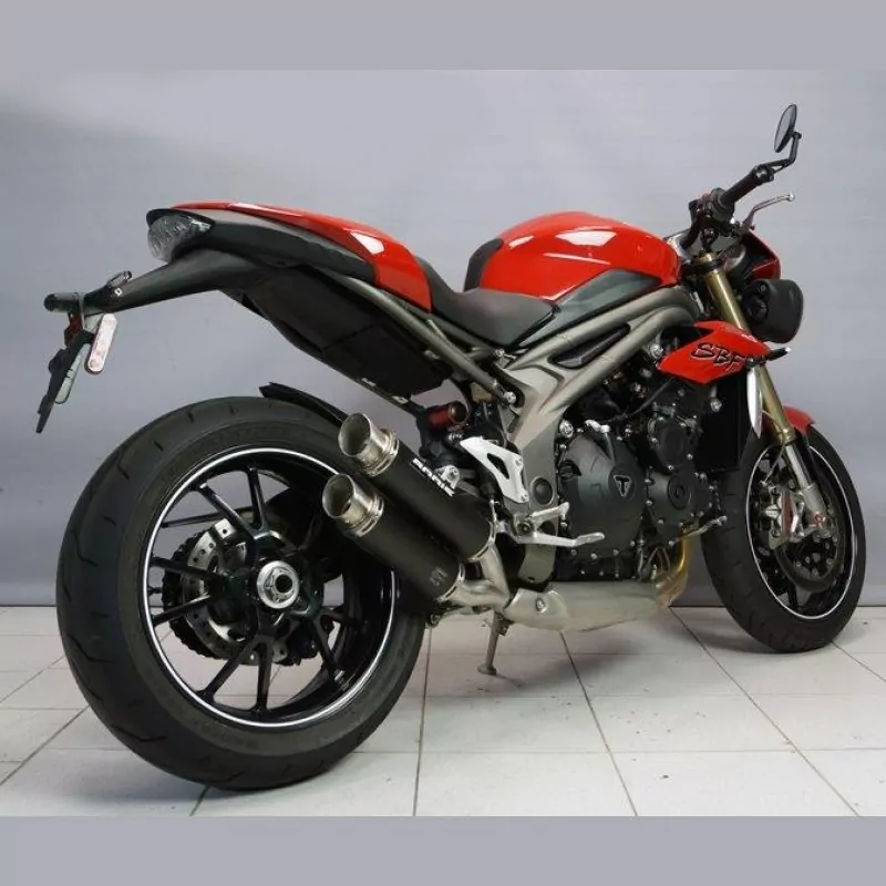 Bodis GPX 2 Endschalldämpfer Triumph Speed Triple 2016-2017