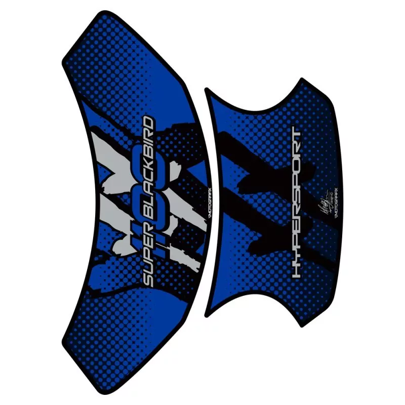 Honda CBR 1100 XX Blackbird Motografix 3D Gel Tank Pad Protector TH020BS