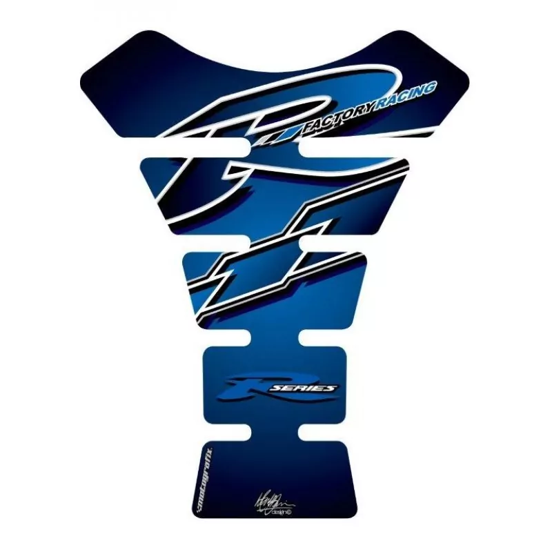 Motografix Yamaha YZF R6 / R1 / R25 / R3 3D Gel Tank Pad Protector TY003B