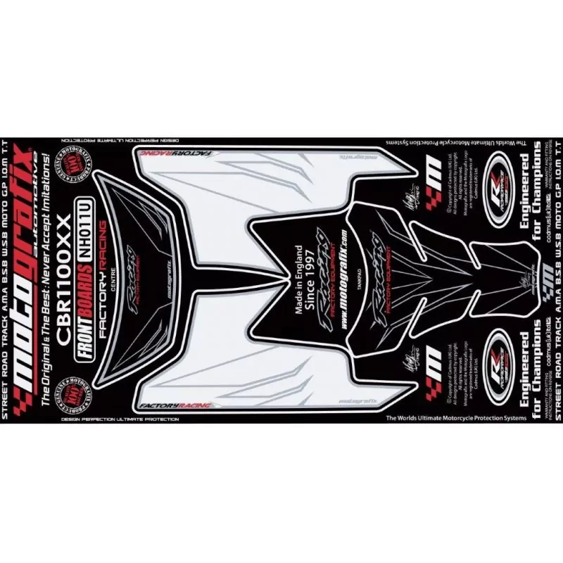 Motografix Steinschlagschutz vorn Honda CBR 1100 XX NH011U