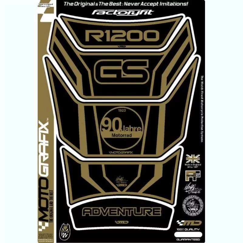 BMW R 1200 GS Motografix 3D Gel Tank Pad Protector TB010KA