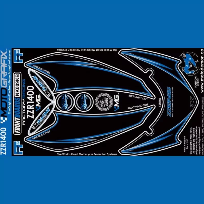 Motografix Steinschlagschutz vorn Kawasaki ZZR 1400 NK009KB
