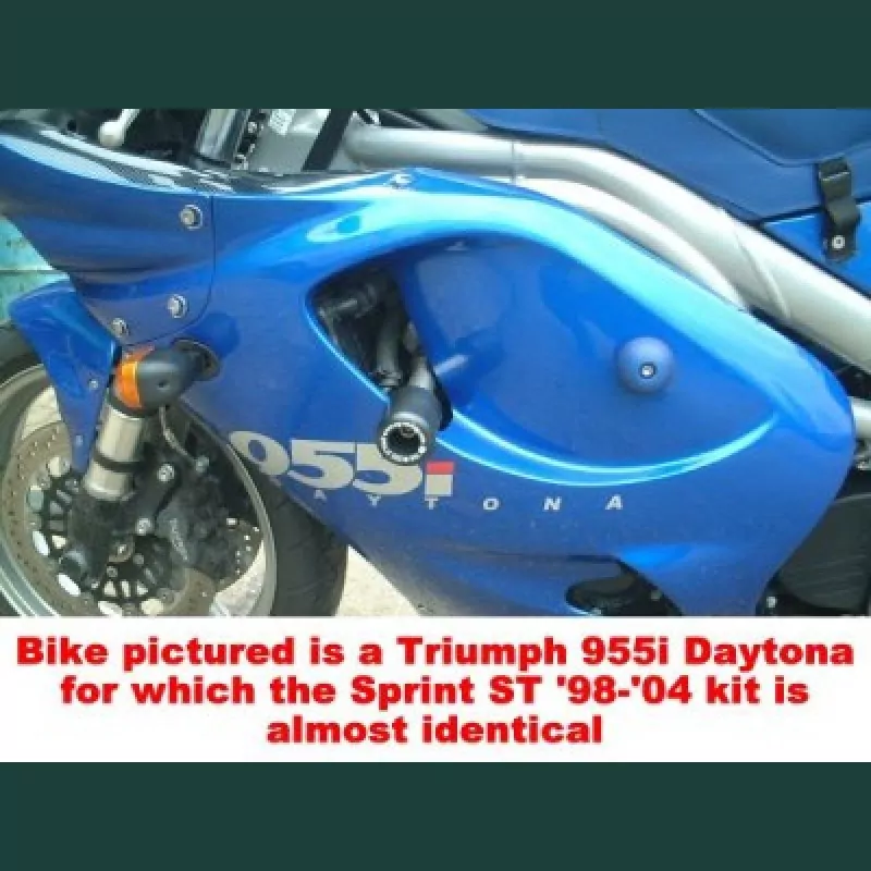 R&G Racing Sturzpads "No Cut" Triumph Sprint ST -2004 / Tiger 2002-2006