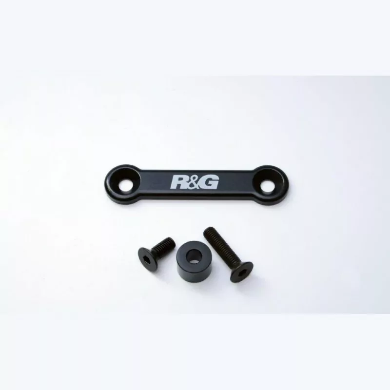 R&G Racing Auspuffhalter Set BLACK Suzuki SV 650 / SV 650 X 2020-