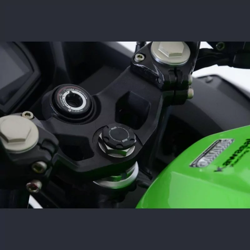 R&G Gabelkopf Abdeckung Kawasaki Ninja 250 / 400 2018- / Z 250 / 400 2019- / Honda CRF 300 L / Rally 2021-