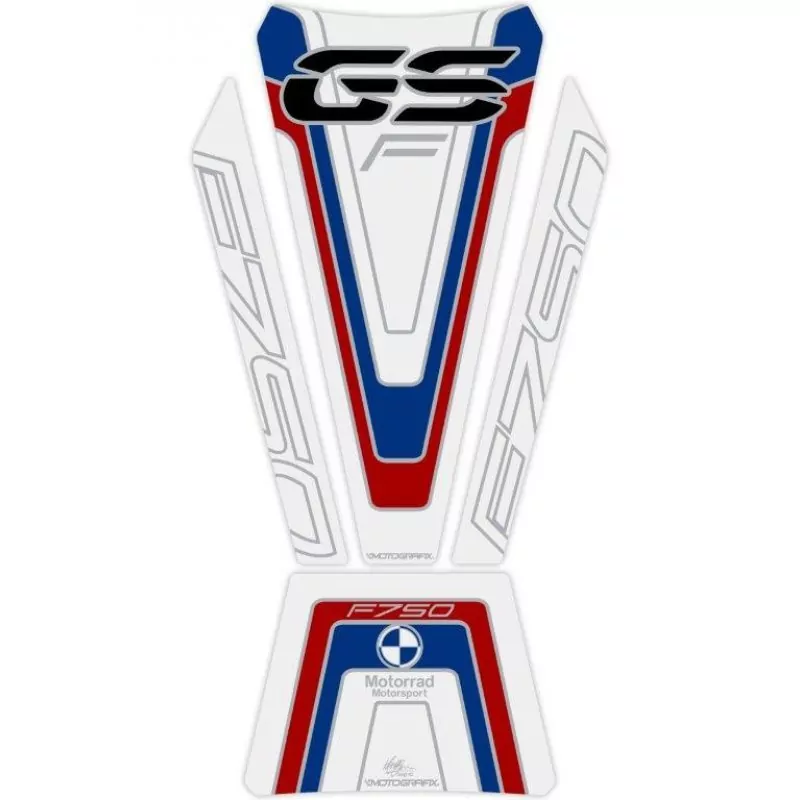 BMW F 750 GS 2018- Motografix 3D Gel Tank Pad Protector TB042MSW