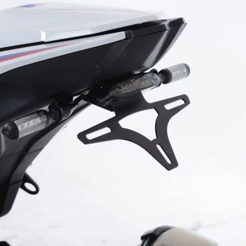R&G Premium Kennzeichenhalter (für Micro Blinker) BMW S 1000 RR 2019- / S 1000 R / M 1000 RR 2021- (inkl. Rücklicht)