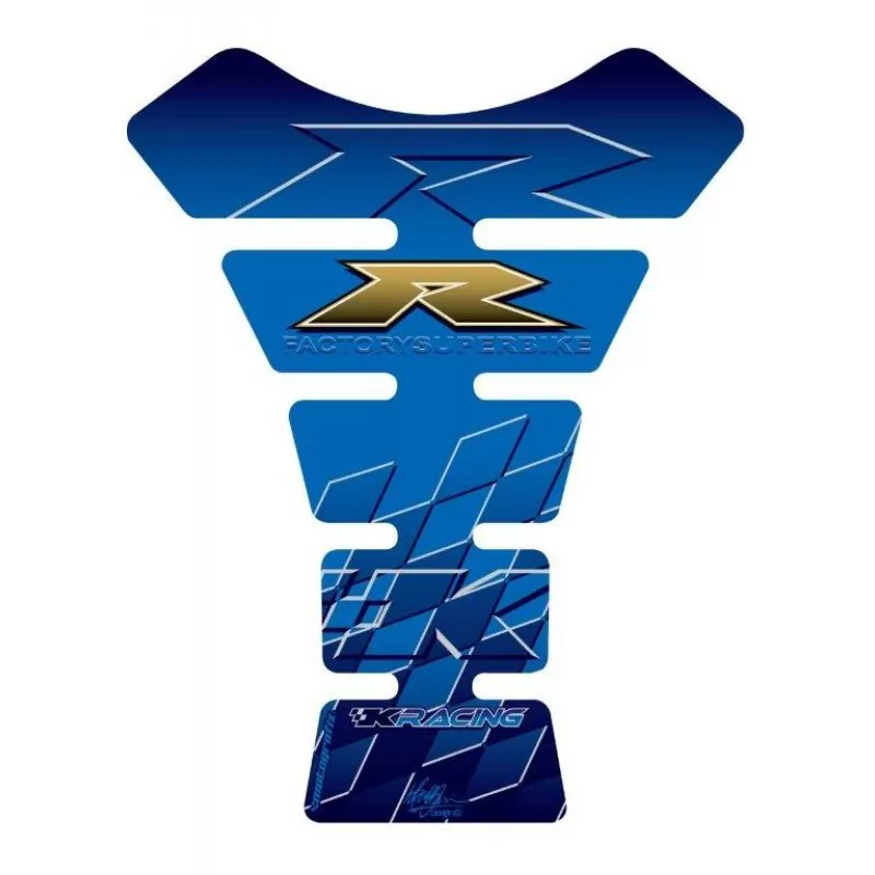 Motografix Kawasaki ZX- 6 / 7 / 10 R 3D Gel Quad Tank Pad Protector TK005B