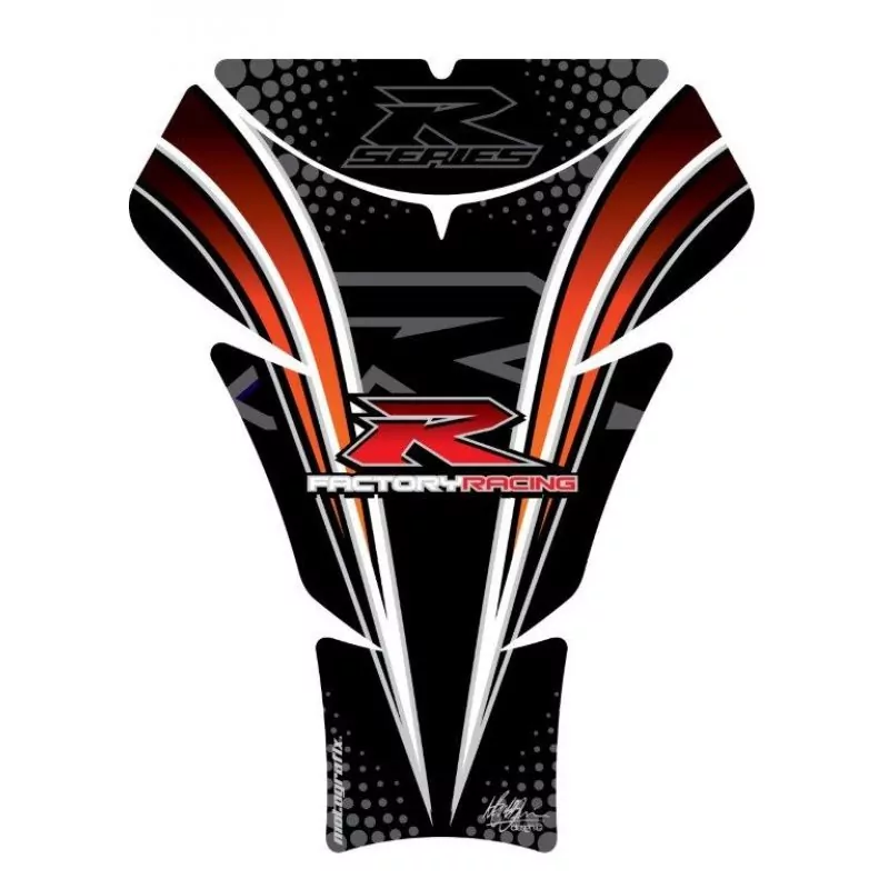 Motografix Suzuki GSX-R 600 750 1000 3D Gel Tank Pad Protector TS020KO