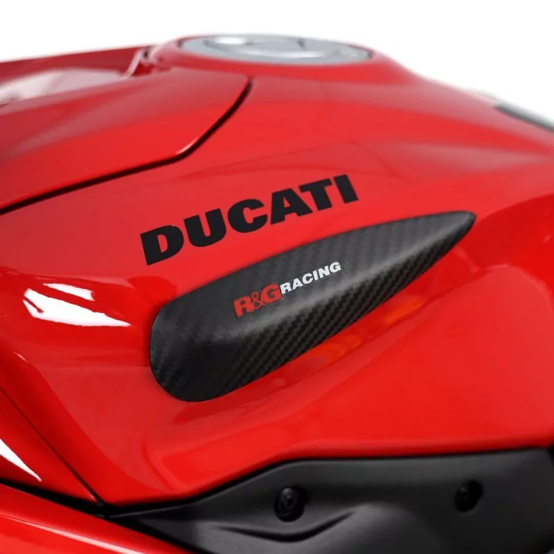 R&G Racing Carbon Tank Protektor Set Matt Ducati Panigale V2 | Streetfighter V2 2025-