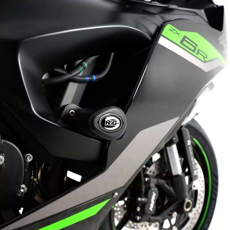 R&G Sturzpads Road "No Cut" Kawasaki Ninja ZX-6 R 636 2023-