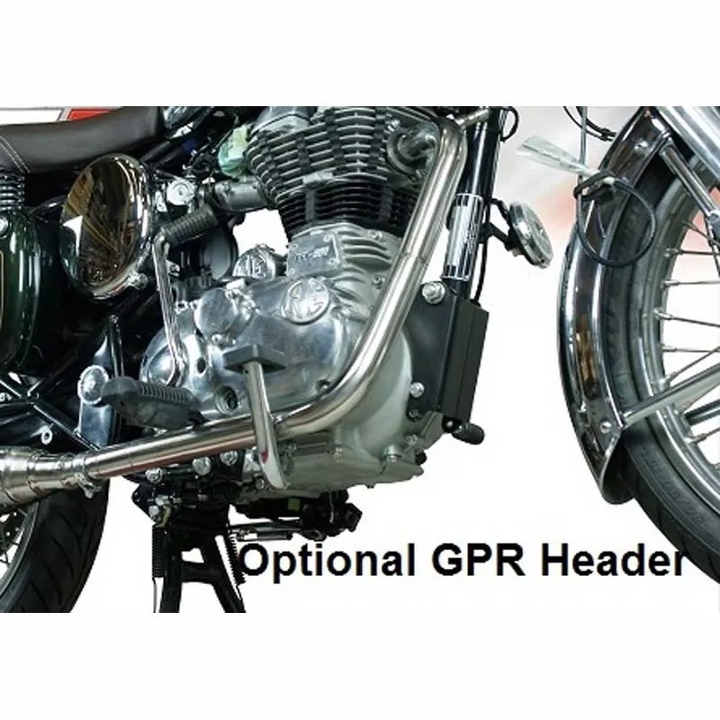 GPR Auspuff System  Royal Enfield Classic / Bullet Efi 500 2009/16 Katersatzrohr Classic / Bullet Efi 500