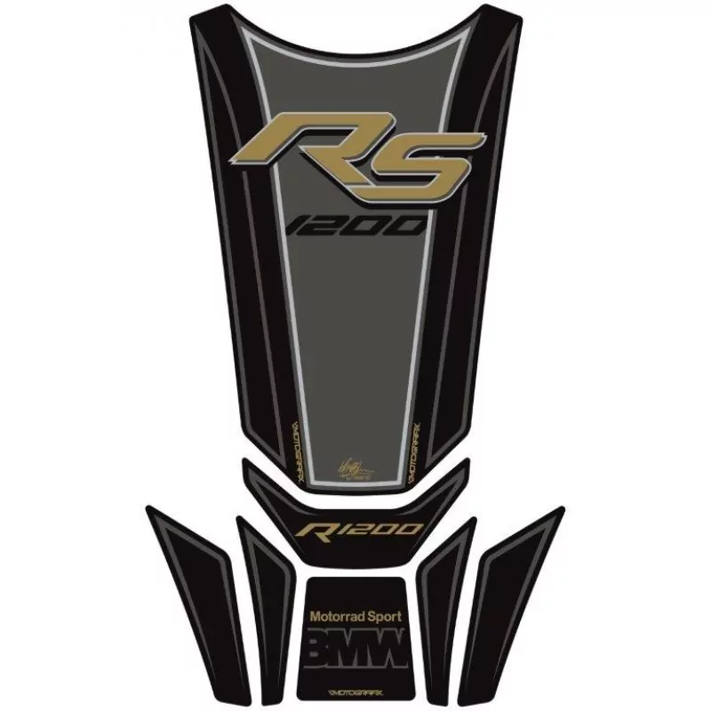 BMW R 1200 RS Motografix 3D Gel Tank Pad Protector TB036EA