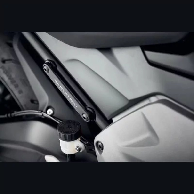Evotech hintere Fussrasten Abdeckungen Triumph Trident 660 | Daytona 660