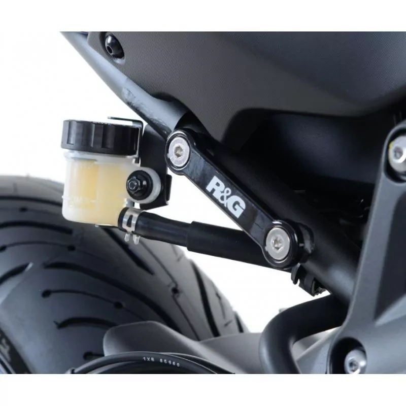 R&G hintere Fußrastenabdeckung Set Yamaha Tracer 700 2016- / Tracer 7 / GT 2021-