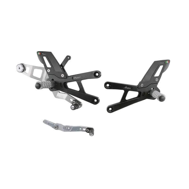 Lightech Fußrastenanlage RACE Yamaha YZF R1 / R1 M 2015-