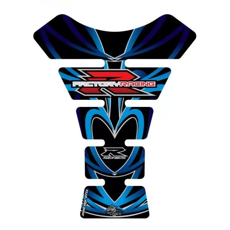 Motografix Suzuki GSX-R 600 750 1000 3D Gel Tank Pad Protector TS012KB