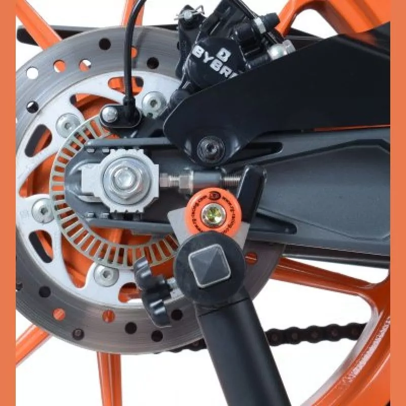 R&G Racing Schwingen Protektoren "Orange" KTM RC 125 200 390