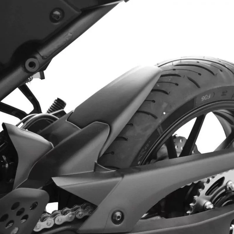 Pyramid Hinterradabdeckung Verlängerung Schwarz Matt Yamaha MT-07 2018- / Tracer 700 / 7 / GT