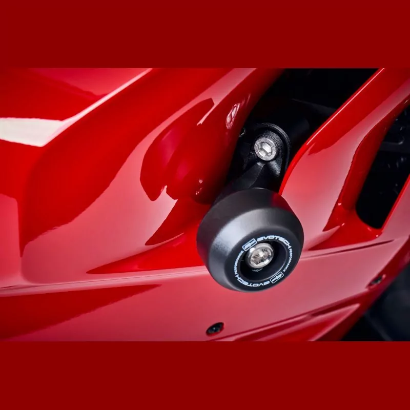 Evotech Sturzpads für Ducati Panigale V4 2021-2024 (S, SP / SP2) | Panigale V4 R 2019-2024