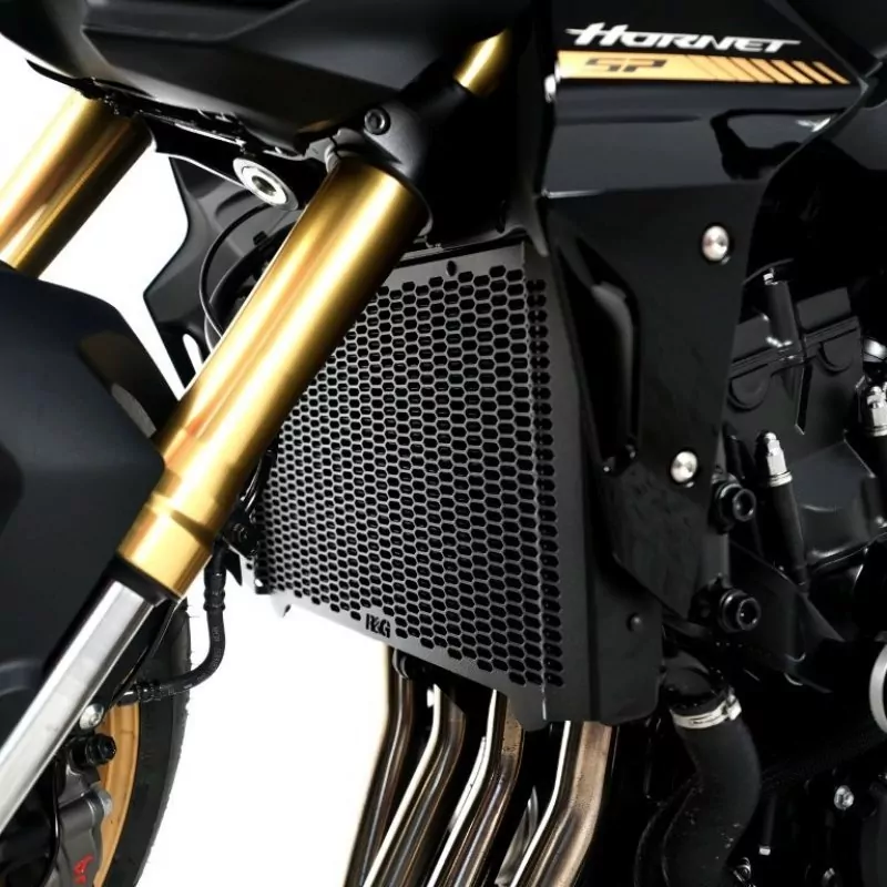 R&G Kühlergitter Schutz PRO BLACK Wasserkühler Honda CB 1000 Hornet|SP 2024-
