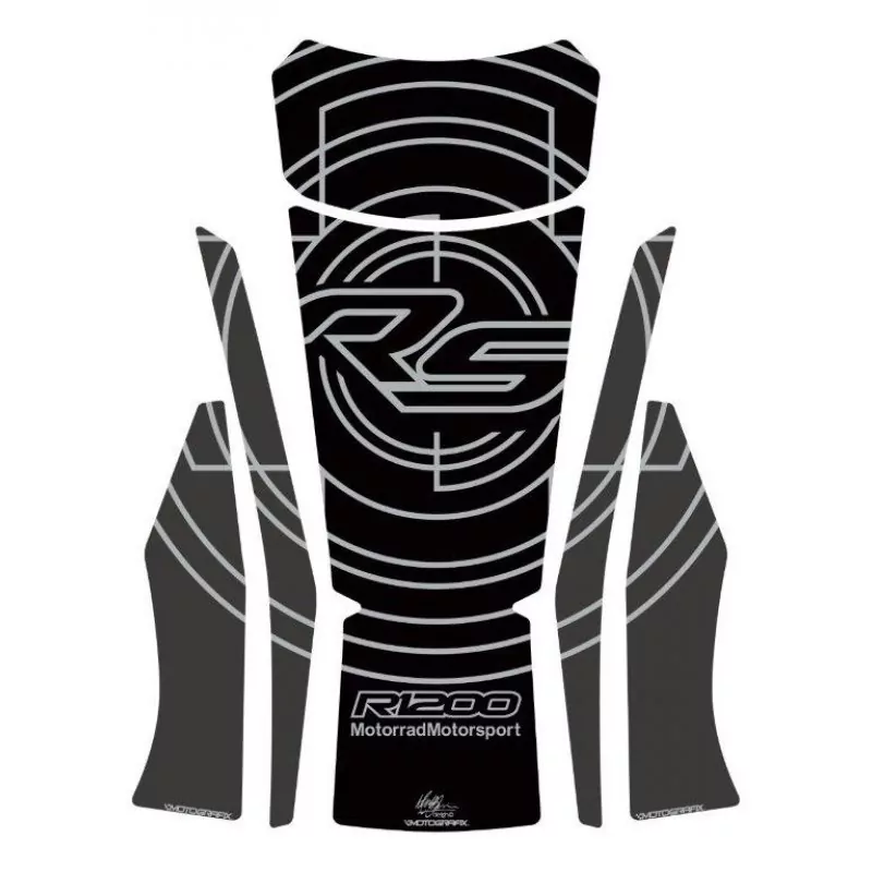 BMW R 1200 RS Motografix 3D Gel Tank Pad Protector TB025EK
