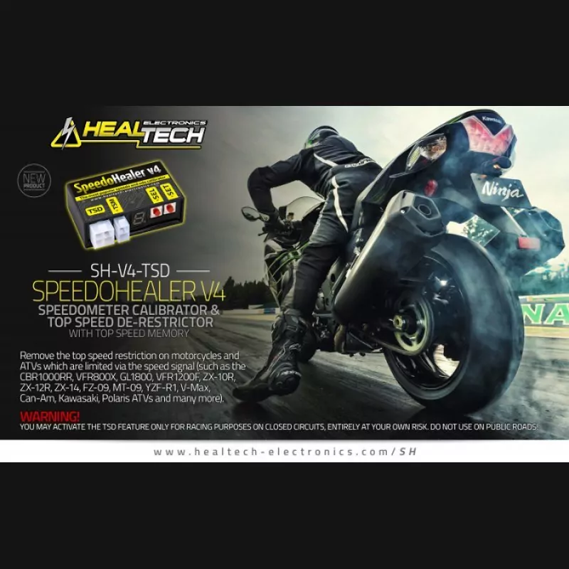Healtech Speedohealer SH-V4-TSD + SH-Y05 mit Top Speed Entdrosselung