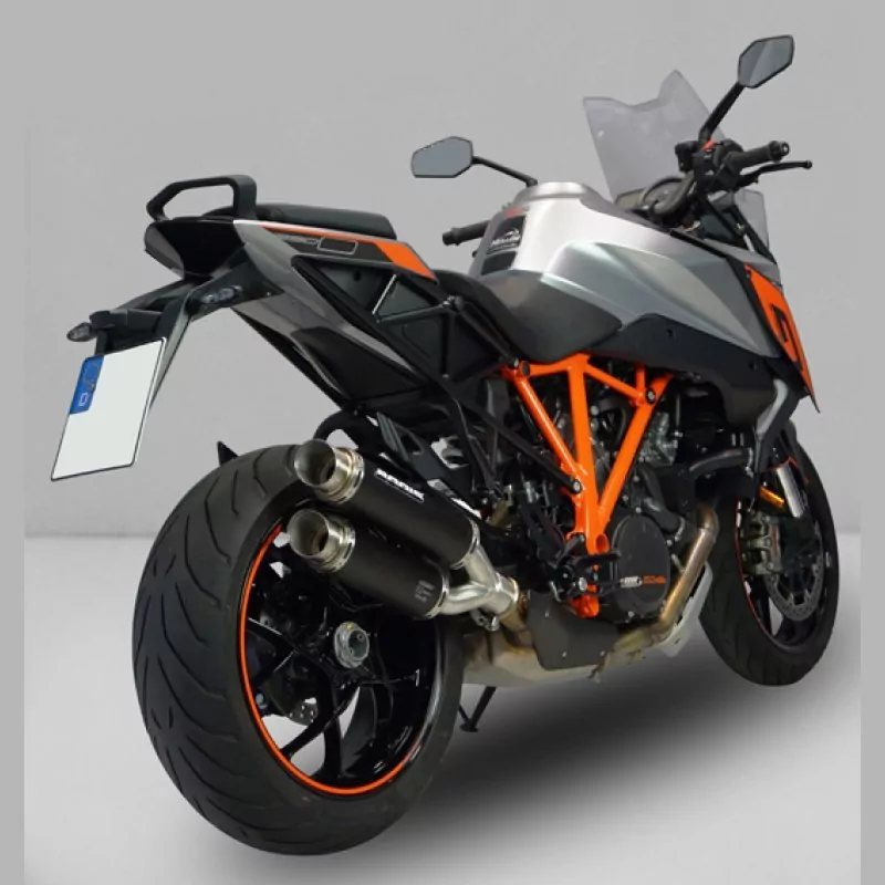Bodis GPX 2 schwarz Endschalldämpfer KTM Super Duke 1290 GT 2016-2022